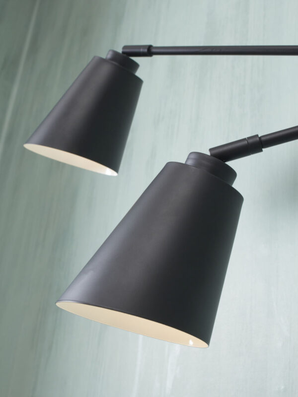 2-lichts wandlamp draai-/kantelbaar zwart It's About RoMi Bremen - Image 4