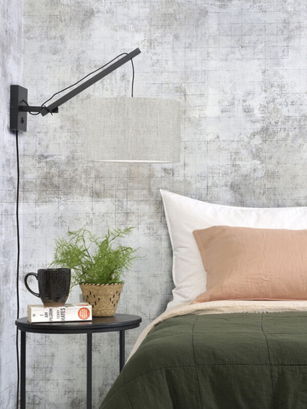 Witgrijze wandlamp enkelgewricht GOOD&MOJO Andes - Image 2