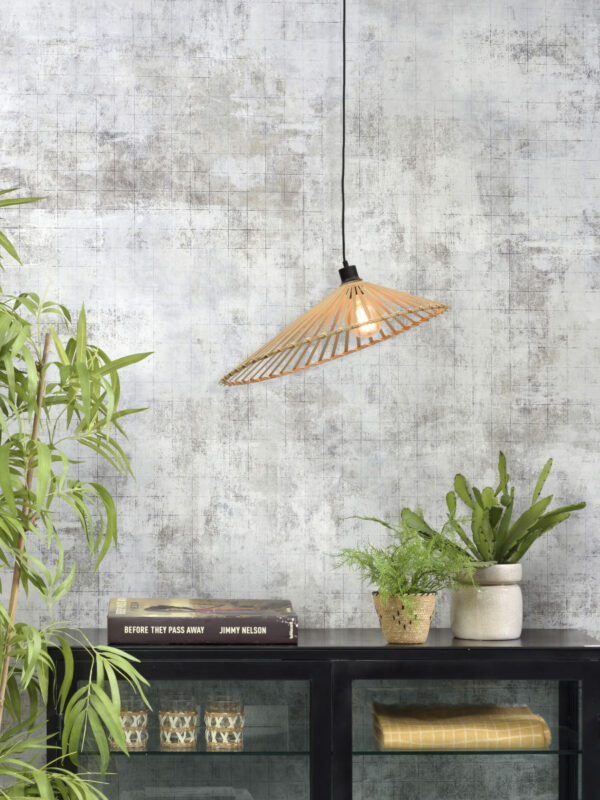 Hanglamp zwart-naturel bamboe bohemian GOOD&MOJO Bromo - Image 8