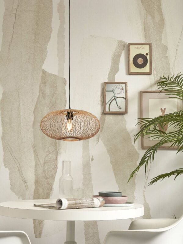 Naturel bohemien hanglamp bamboe GOOD&MOJO Cango - Image 9