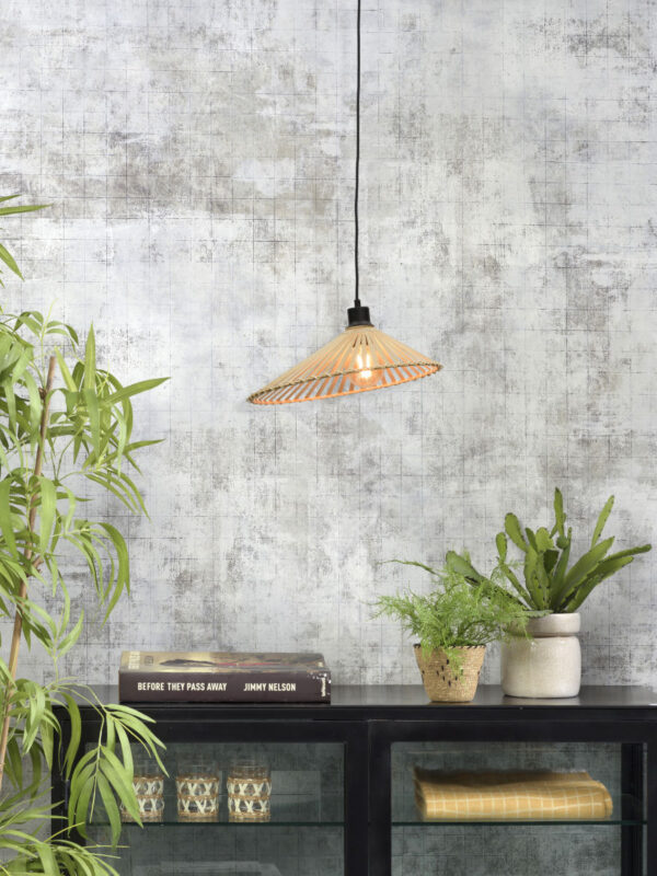 Naturel-bamboe bohemian zwarte hanglamp GOOD&MOJO Bromo - Image 8