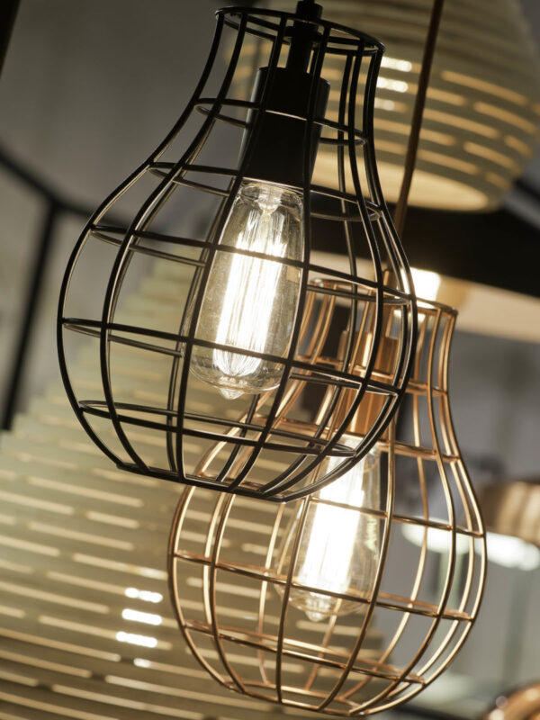 Metalen zwarte retro hanglamp It's About RoMi Pittsburgh - Image 6