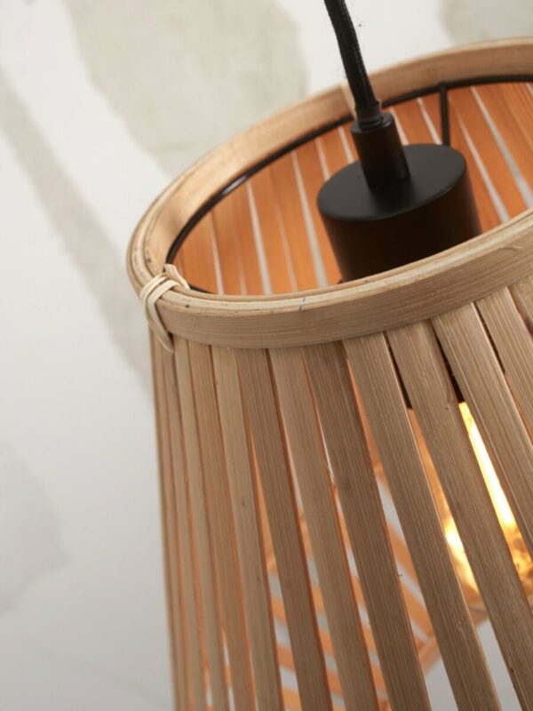 Vloerlamp bamboe lantaarn naturel GOOD&MOJO Merapi - Image 3