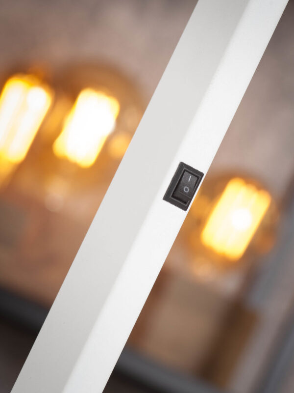 Wit metalen draaibare vloerlamp It's About RoMi Biarritz - Image 6