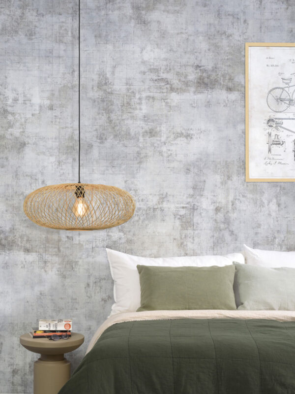 Naturel-bamboe zwarte bohemian hanglamp GOOD&MOJO Cango - Image 11
