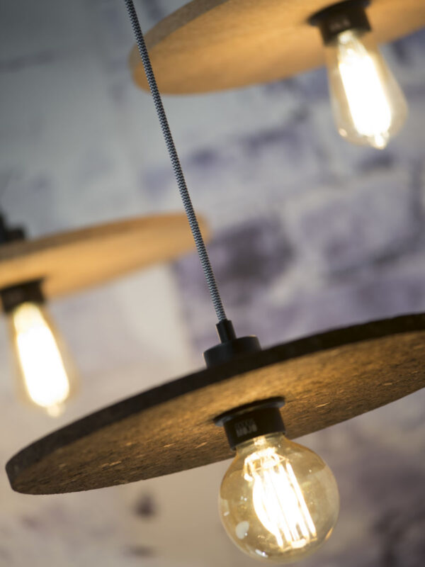 Landelijke naturel ronde hanglamp GOOD&MOJO Algarve - Image 3