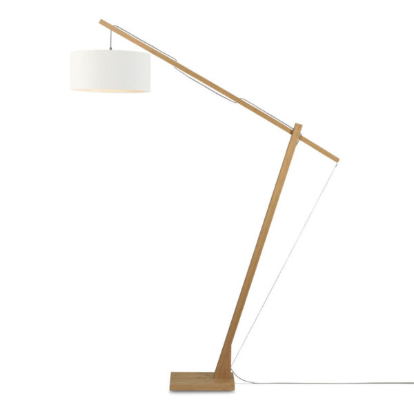 Linnen Scandinavische vloerlamp linnen GOOD&MOJO Montblanc
