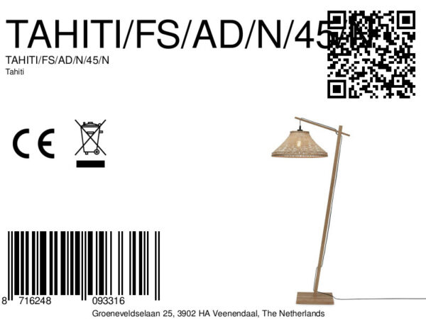 Bohemian bamboe naturel vloerlamp GOOD&MOJO Tahiti - Image 13