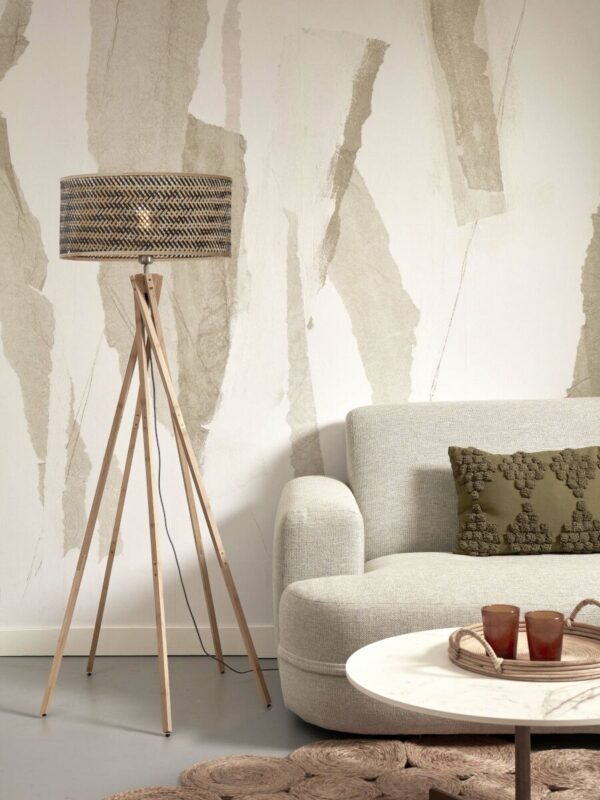 Bamboe bohemian hanglamp zwart naturel GOOD&MOJO Java - Image 5