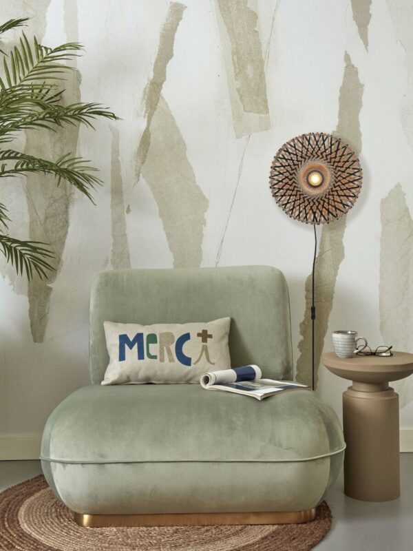 Bohemian bamboe wandlamp naturel/zwart XS GOOD&MOJO Kalimantan - Image 9
