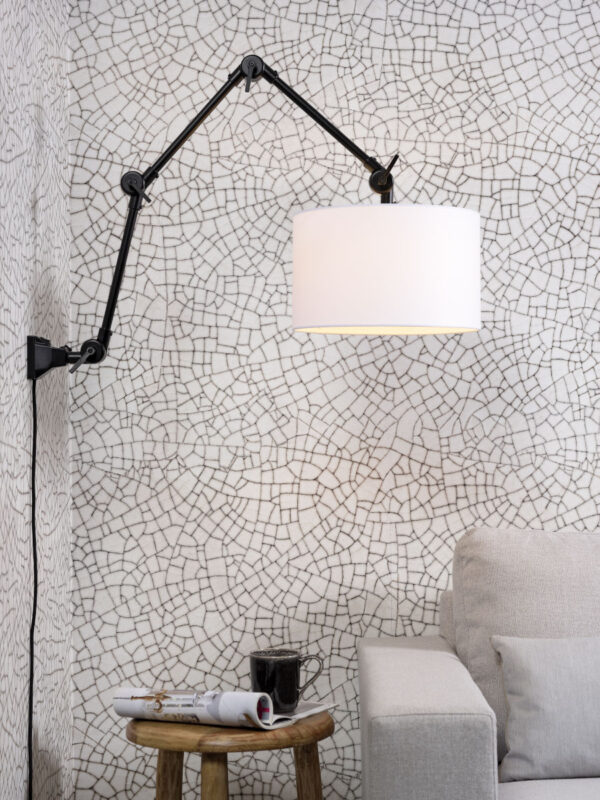 Retro metalen wandlamp wit It's About RoMi Amsterdam - Image 5