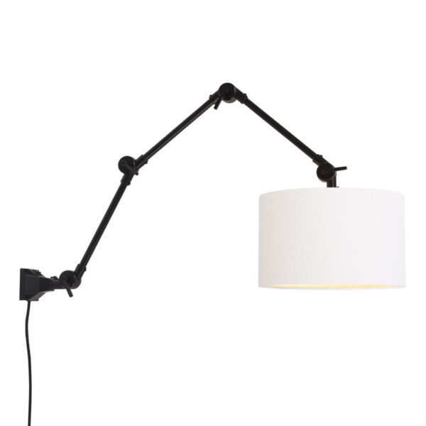 Retro metalen wandlamp wit It's About RoMi Amsterdam