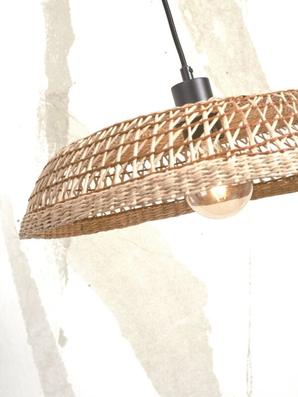 Naturel seagrass metalen boheemse hanglamp GOOD&MOJO Pantanal - Image 4