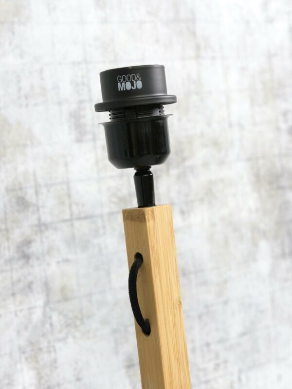 Boheems zwart naturel vloerlamp rond GOOD&MOJO Java - Image 9