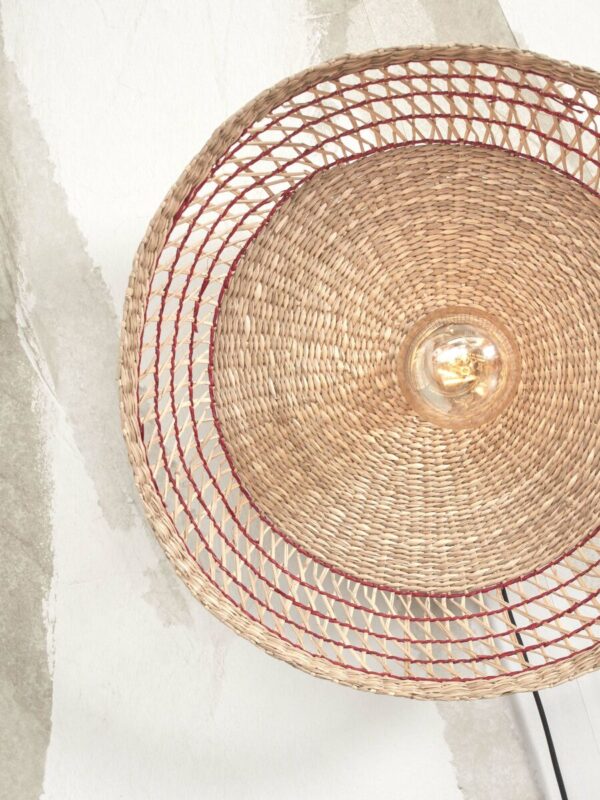 Boheemse wandlamp seagrass rood GOOD&MOJO Pantanal - Image 4