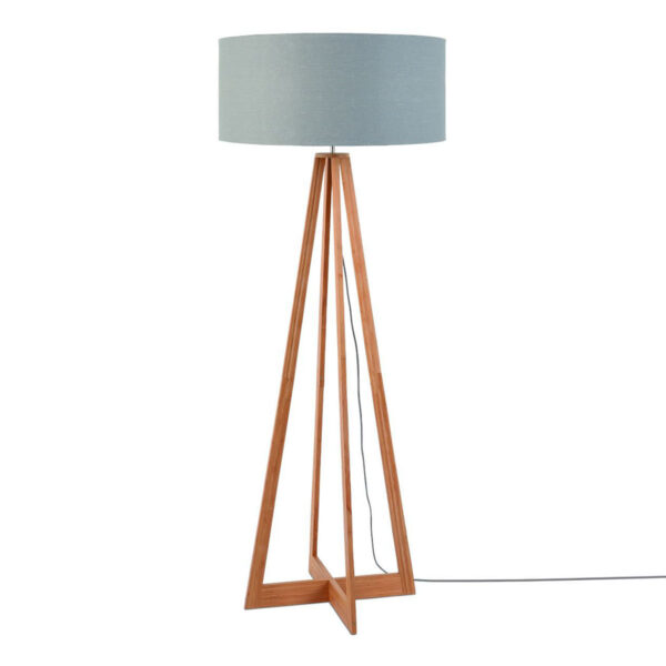 Lichtgrijze vloerlamp 3-hoek GOOD&MOJO Everest
