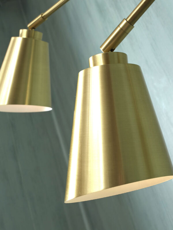 Wandlamp 2-lichts goud draai-/kantelbaar It's About RoMi Bremen - Image 4