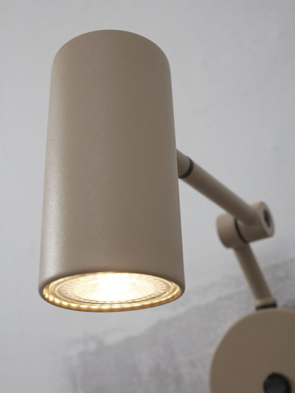 Wandlamp grijs retro metaal It's About RoMi Montreux - Image 3