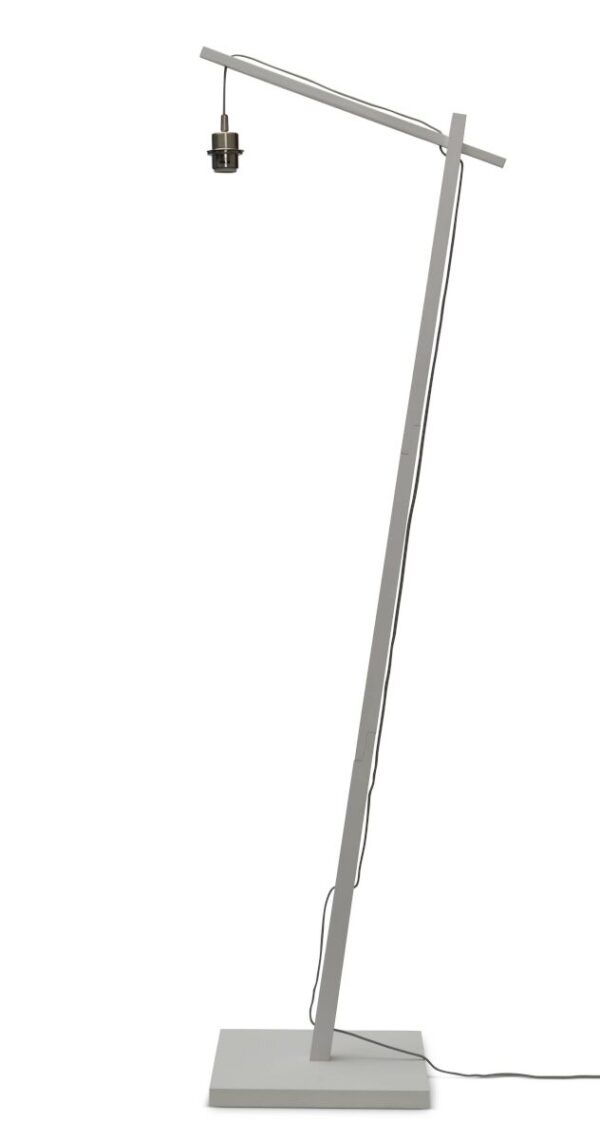 Schotelvormige vloerlamp Boheems wit-bamboe GOOD&MOJO Zanzibar - Image 8