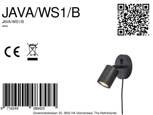 Bamboe bohemian zwarte wandlamp GOOD&MOJO Java - Image 10