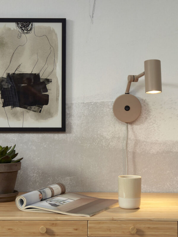 Wandlamp grijs retro metaal It's About RoMi Montreux - Image 9