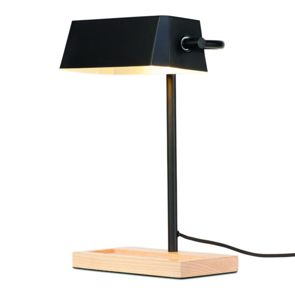 Zwarte metalen retro tafellamp It's About RoMi Cambridge