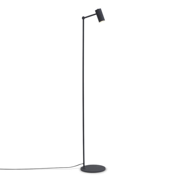 Retro zwart metalen vloerlamp It's About RoMi Montreux