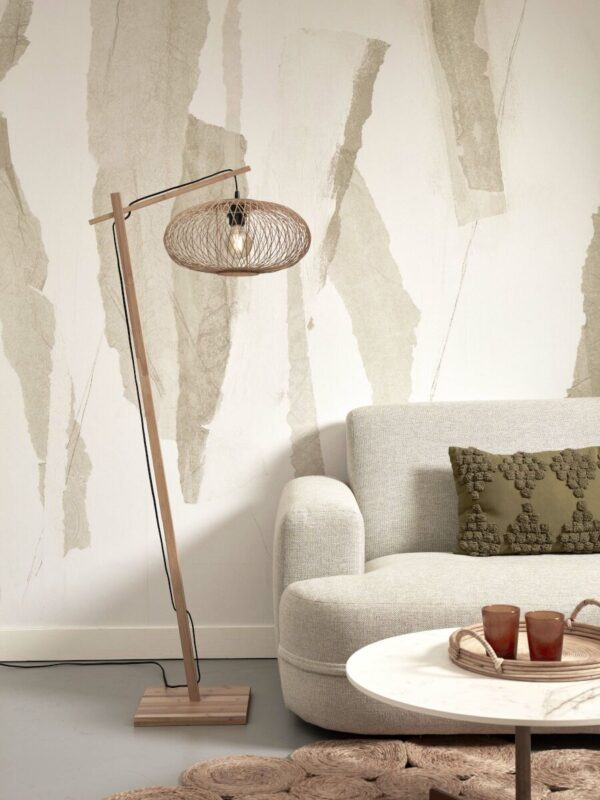 Naturel bamboe vloerlamp bohemien GOOD&MOJO Cango - Image 2