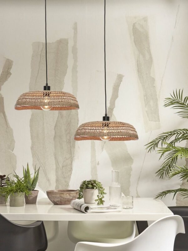 Naturel seagrass metalen boheemse hanglamp GOOD&MOJO Pantanal - Image 8
