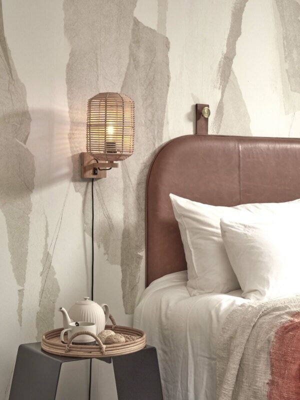 Rotan metaal wandlamp bohemian naturel GOOD&MOJO Tanami - Image 5