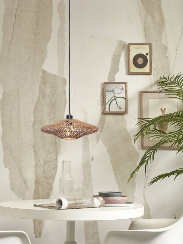 Hanglamp naturel bohemian metaal rotan GOOD&MOJO Zanzibar - Image 9