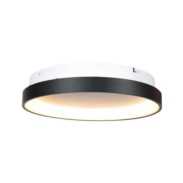 Ring plafonniere zwarte cirkel Mexlite Circolare - Ø 38cm - Image 6
