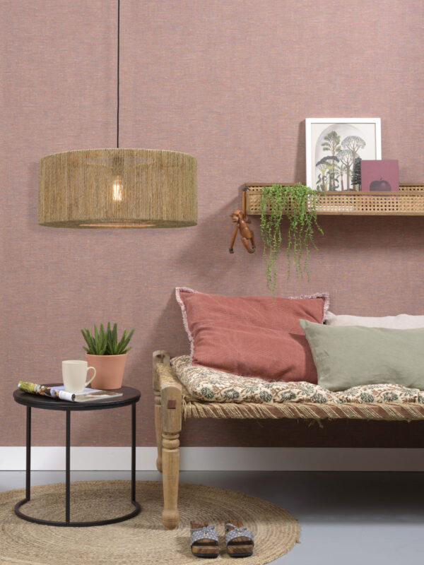 Rieten zwarte naturel bohemian hanglamp GOOD&MOJO Iguazu - Image 11