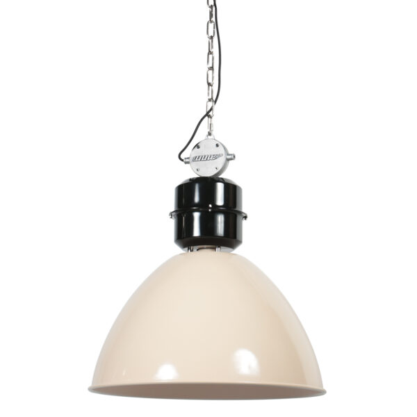 Grote industriële beige hanglamp Anne Lighting Frisk - Ø 50 cm