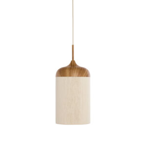 Hanglamp naturel/beige bekervorm katoendraad Light & Living Dania