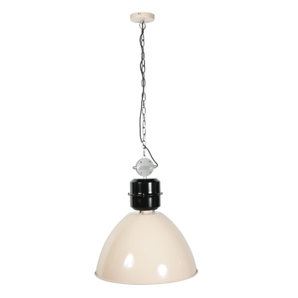 Grote industriële beige hanglamp Anne Lighting Frisk - Ø 50 cm - Image 9