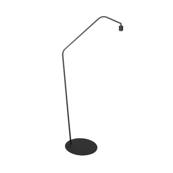 Zwarte geknikte booglamp Anne Lighting ZigZag