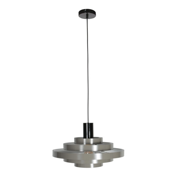 Grijze hanglamp open ringstructuur Steinhauer Halo Cirque - Image 2