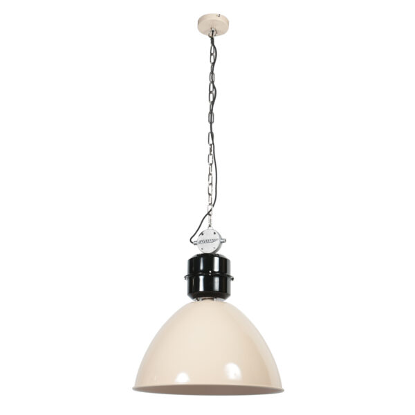 Grote industriële beige hanglamp Anne Lighting Frisk - Ø 50 cm - Image 2