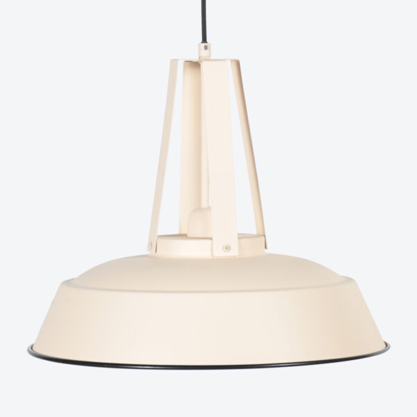 Cremekleurige trendy hanglamp Mexlite Eden - Ø 42cm - Image 17