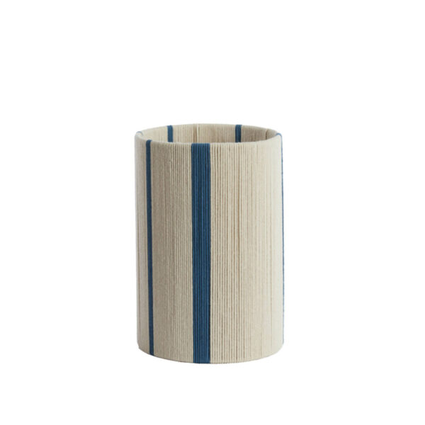 Lampenkap bohemian beige/blauw touwweefsel Light & Living Medan