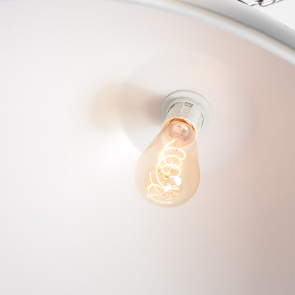 Grote industriële beige hanglamp Anne Lighting Frisk - Ø 50 cm - Image 12