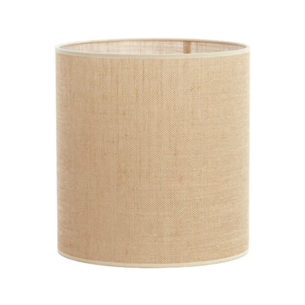 Hoge jute naturel lampenkap Light & Living Sendai