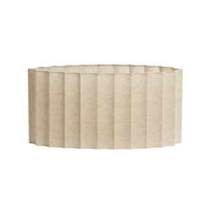 Lampenkap ovaal beige geplooid Light & Living Disli