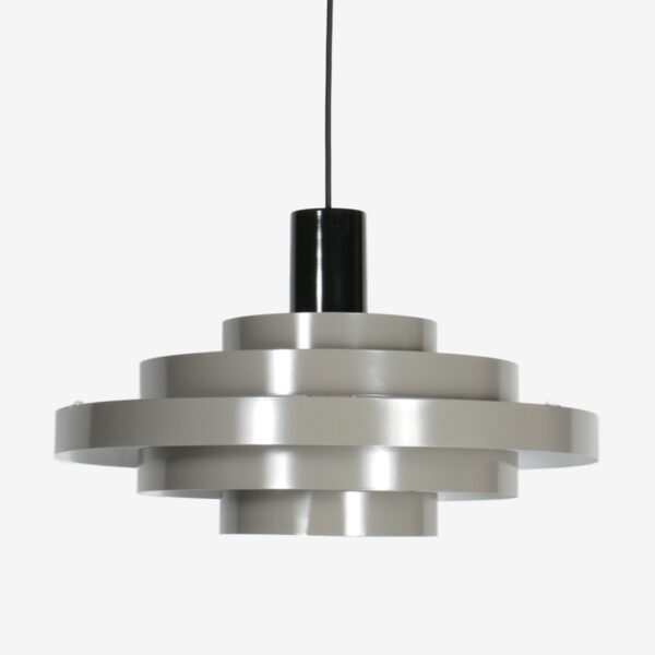 Grijze hanglamp open ringstructuur Steinhauer Halo Cirque - Image 8