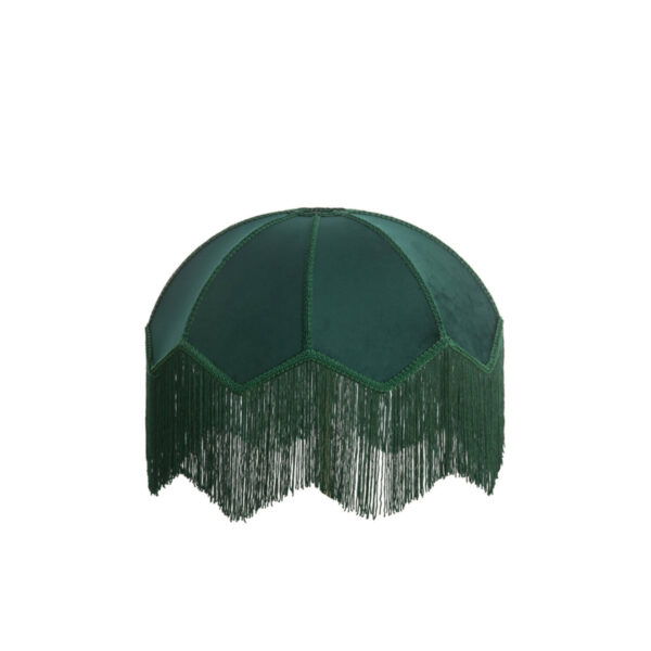 Vintage velvet lampenkap groen Light & Living Malacia