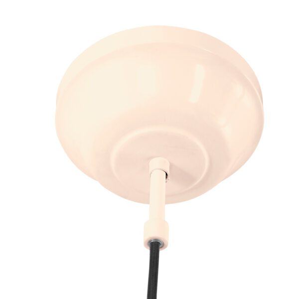 Cremekleurige trendy hanglamp Mexlite Eden - Ø 42cm - Image 6