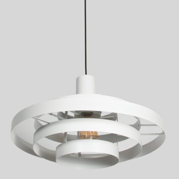 Scandinavische witte hanglamp ringen Steinhauer Halo Cirque - Image 9