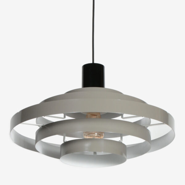 Grijze hanglamp open ringstructuur Steinhauer Halo Cirque - Image 9