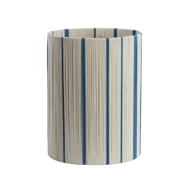 Beige/blauwe lampenkap van touw Light & Living Medan